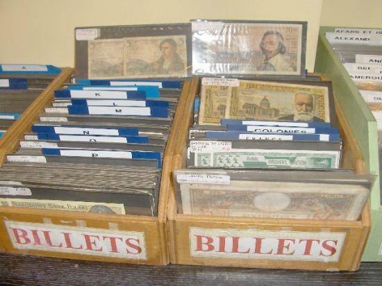 Billets de collection