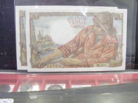 Billet de vingt francs